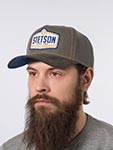 Бейсболка STETSON арт. 7741144 TRUCKER CAP WOOL PISTON (55)